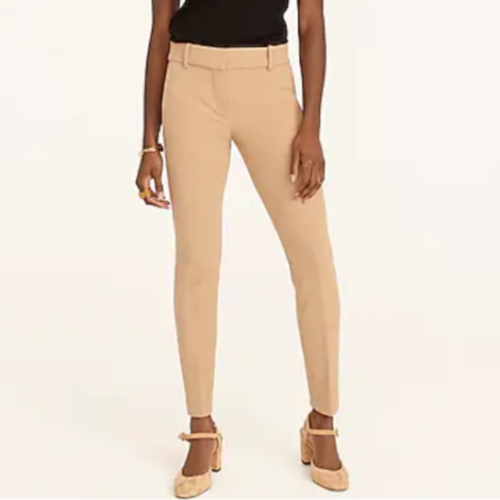 J Crew Tan Cameron Pant. Well Loved. Size 0P